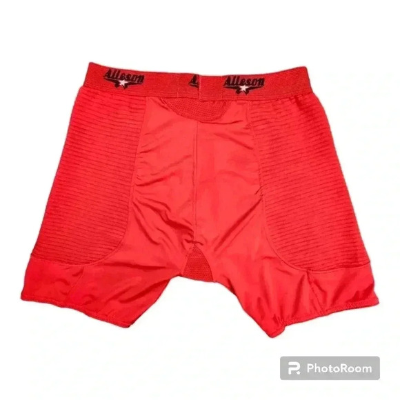 Alleson Sliding Shorts Womans Softball Red Style# DASLPW XL or 2 XL - Picture 1 of 8